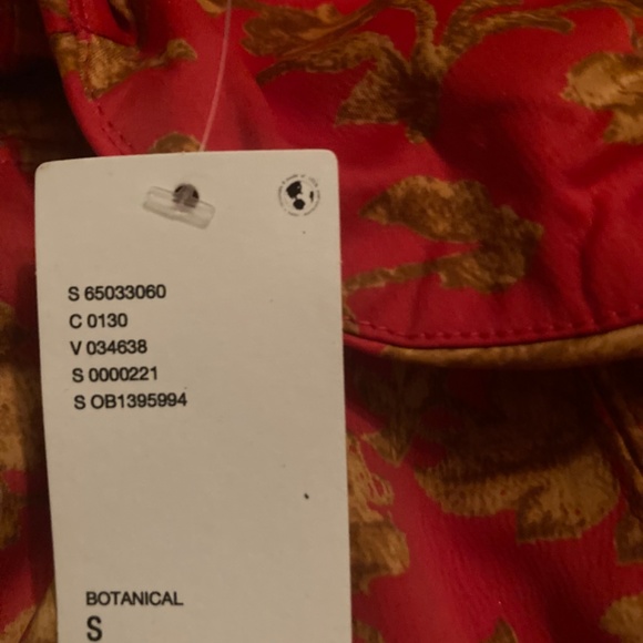 UO Lightweight Bustier Mini Dress Sweetheart Red Small S - Picture 5 of 6